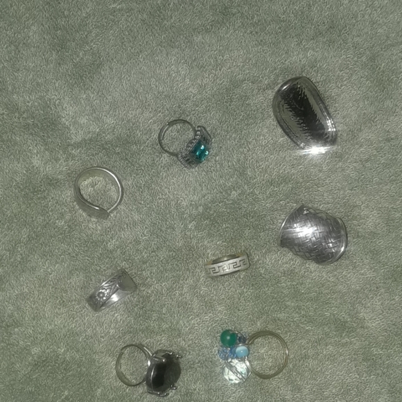 Various Rings (lot of 8) - Picture 4 of 6